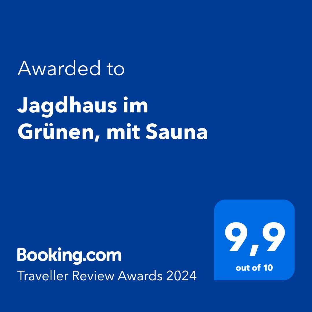Apartment Jagdhaus Im Gruenen, Mit Sauna